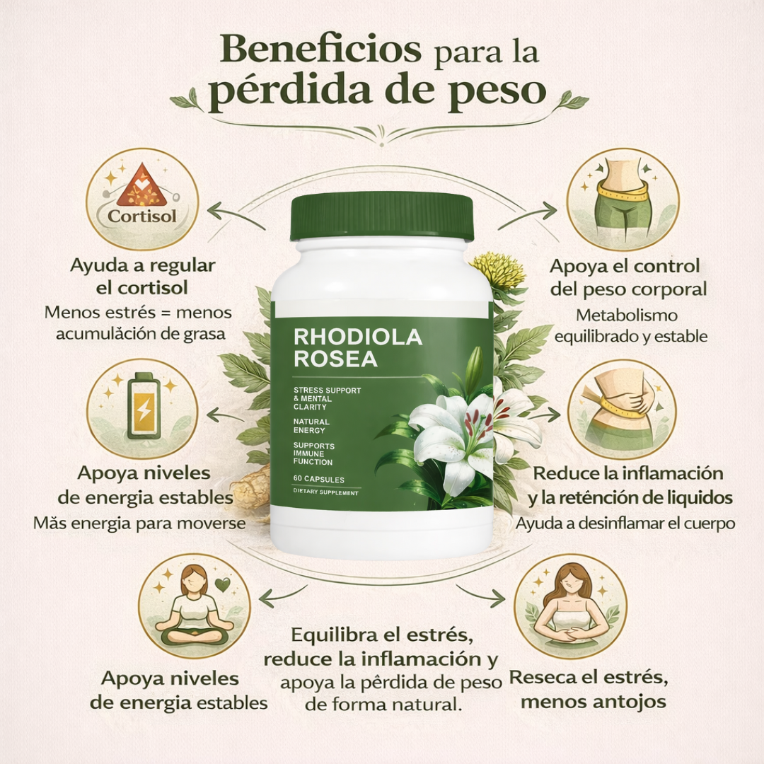 Valera™  Rhodiola Rosea Para Adelgazar