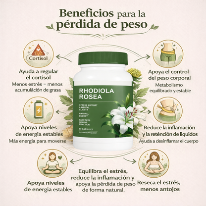 Valera™  Rhodiola Rosea Para Adelgazar