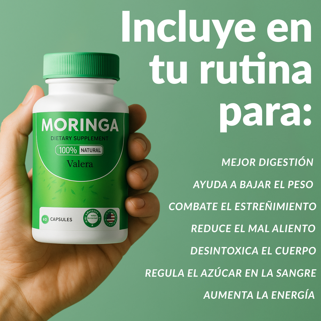 Valera™ Moringa Para La Salud Intestinal